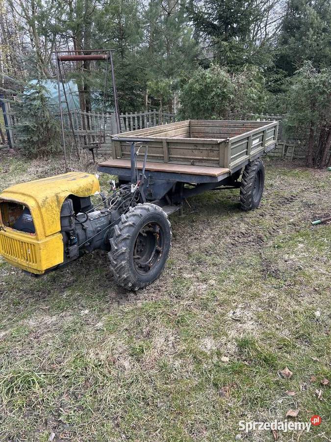 Traktorek 4x4 z paka Zator