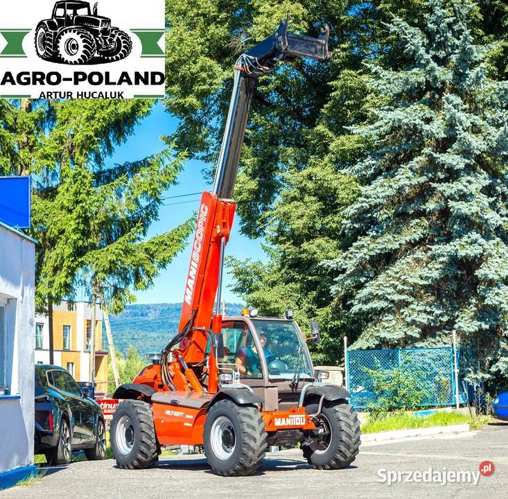Ładowarka teleskopowa MANITOU MLT 627 T 2010 Kudowa-Zdrój