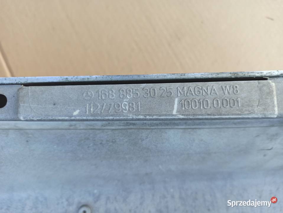 MERCEDES AKLASA W168 ZDERZAK PRZÓD PRZEDNI Trzciel