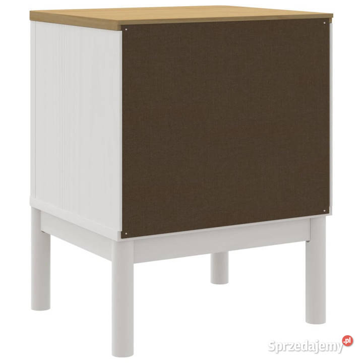 Szafka nocna FLORO biała 45x39x57 lite drewno Warszawa