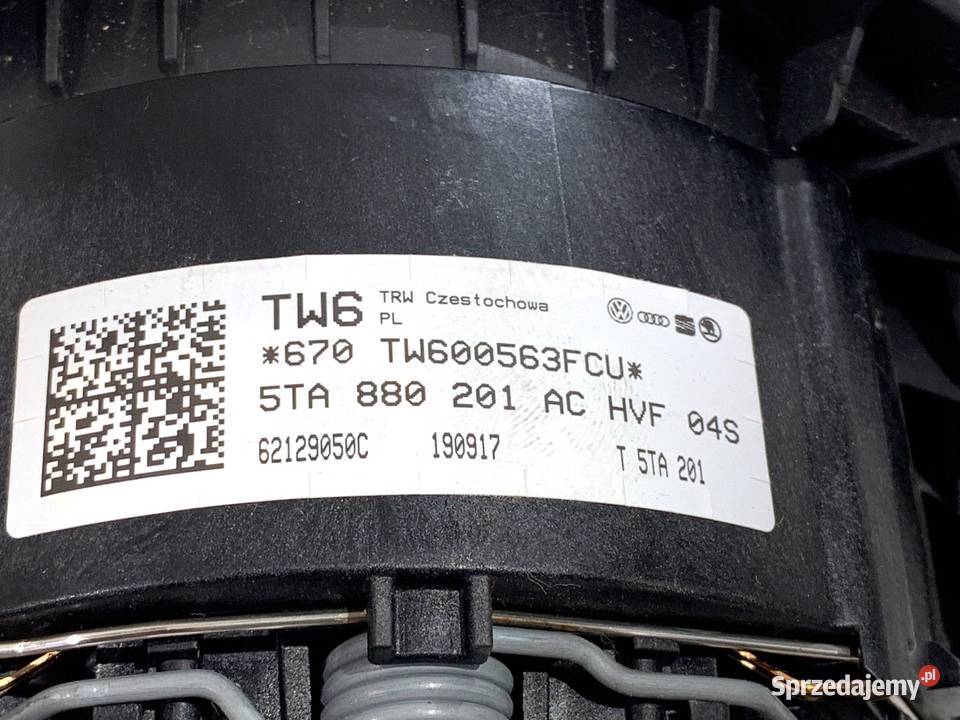 PODUSZKA POWIETRZNA KIEROWCY VW TOURAN sprzedam