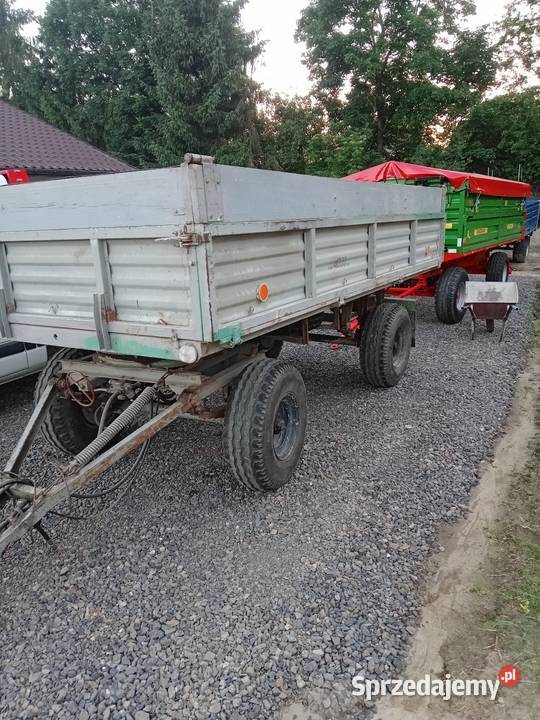 Przyczepa rolnicza wywrotka d35 d732 hl 8011 nieuszkodzony Łagów