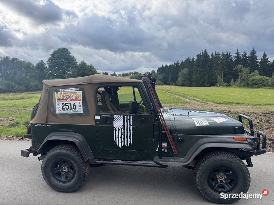 Jeep Wrangler Jeep Wrangler YJ 4x4 offroad 2450cm3 Motoryzacja