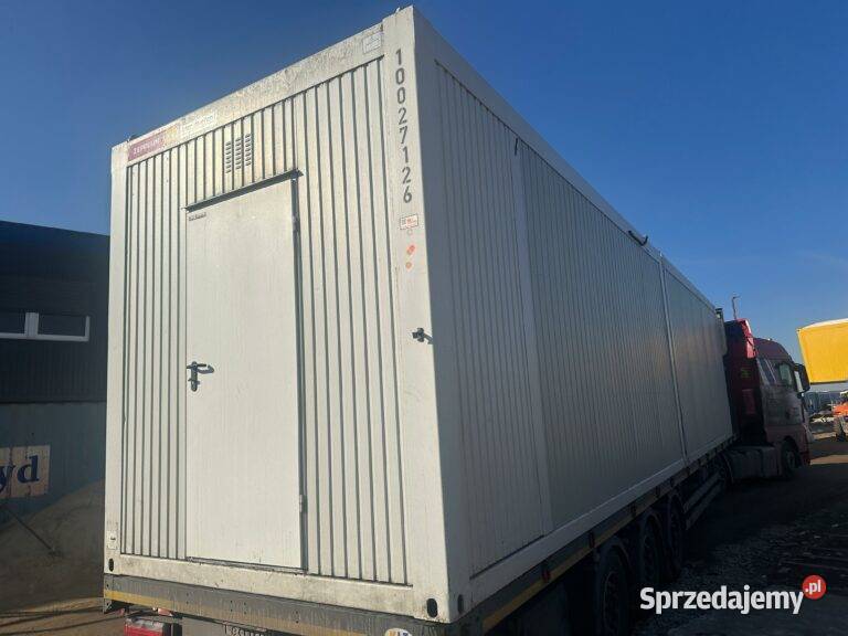KONTENER BIUROWY SZATNIA ZAPLECZE BUDOWY dolnośląskie Wrocław sprzedam