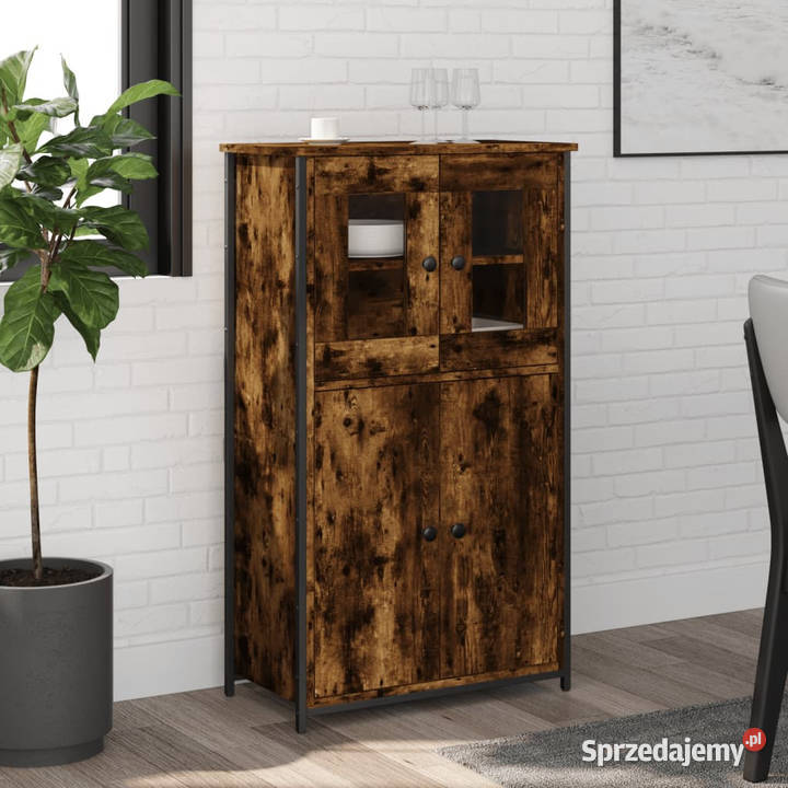 Kredens przydymiony dąb 62x32x1065 WM834207 Warszawa