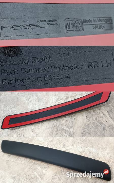 SUZUKI SWIFT 05 ZESTAW LISTW OCHRONNYCH ZDERZAKA Pleszew