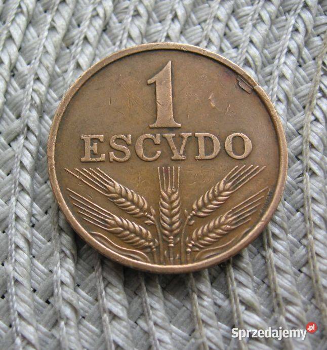Portugalia 1 Escudo 1971r Kalisz
