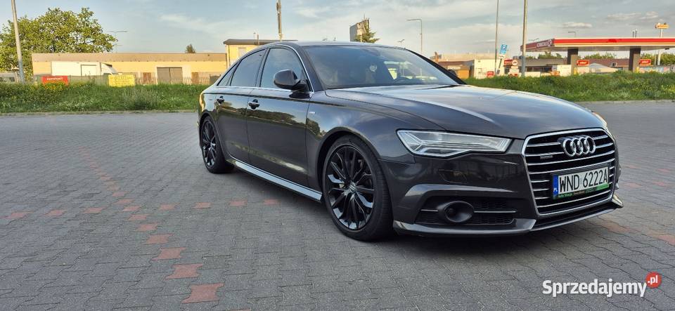 Audi A6 C7 30 tdi Quattro Polski Salon asystent pasa ruchu mazowieckie Nowy Dwór Mazowiecki