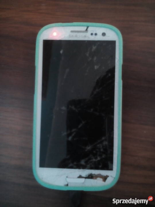 SAMSUNG GALAXY S3 uszkodzony ekran i brak bateri Dąbrowa Górnicza