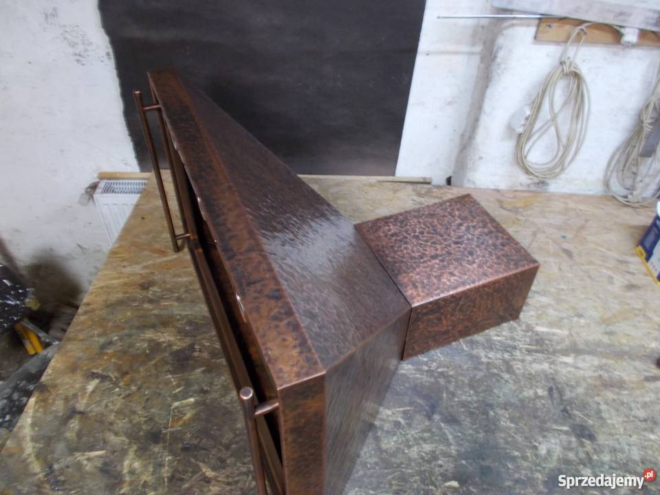 Okap kuchenny miedziany okap miedziany copper Dzierżoniów