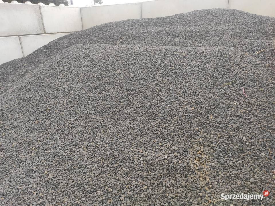 Grys bazaltowy frakcja 1116 mm grafitowy kamień Opole