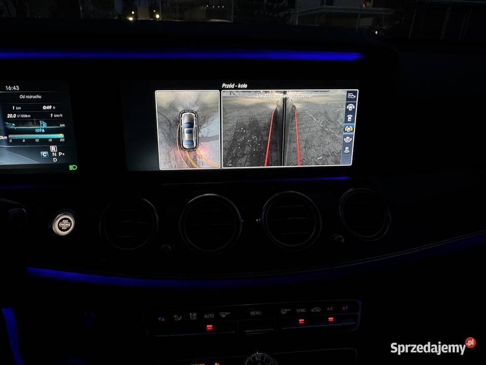MercedesBenz E220d W213 Virtual Cockpit Warszawa