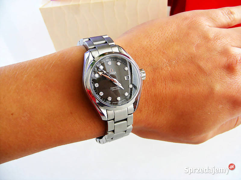 Omega Seamaster Aqua Terra Teak Diamond salon Damskie Zgierz