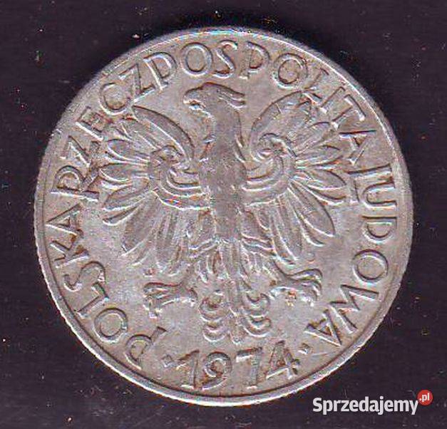 Moneta PRL 5 1974 Gliwice