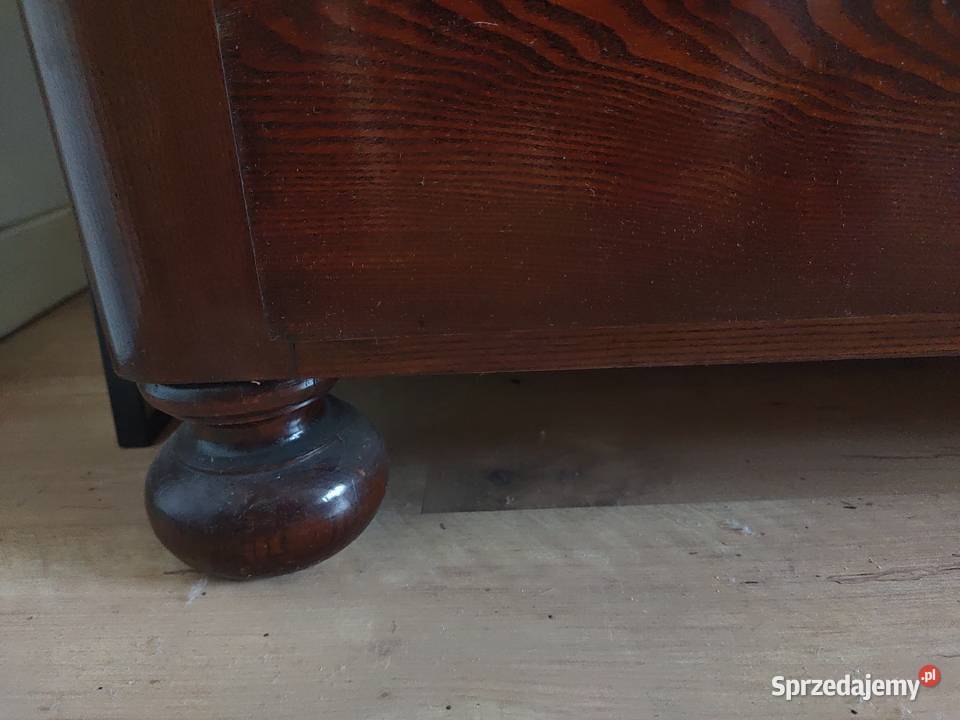 Stara drewniana szafa w stylu Biedermeier Warszawa