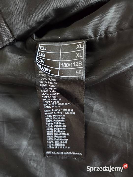 Kurtka BMW letnia XL czarna