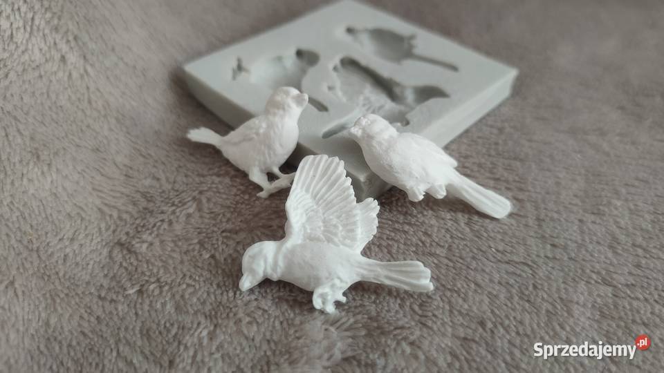 Forma silikonowa ptaszki ptaki z ptaszkami Pozostałe Tarnowskie Góry