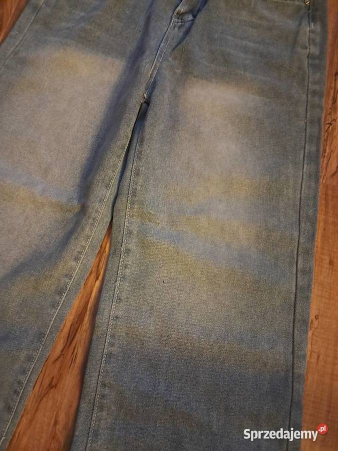 nowe spodnie jensowe rozmiar L brak metki Spodnie Sandomierz