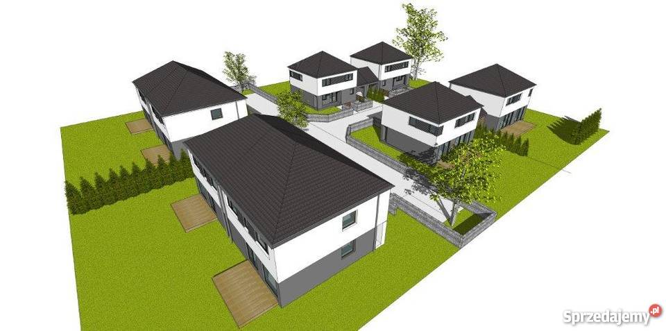 Dom w zabudowie bliźniaczej z garażem Komorniki Komorniki