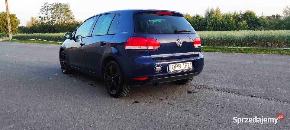 Volkswagen Golf 6 16 TDI 2010 Rok produkcji 2010 Głogówek