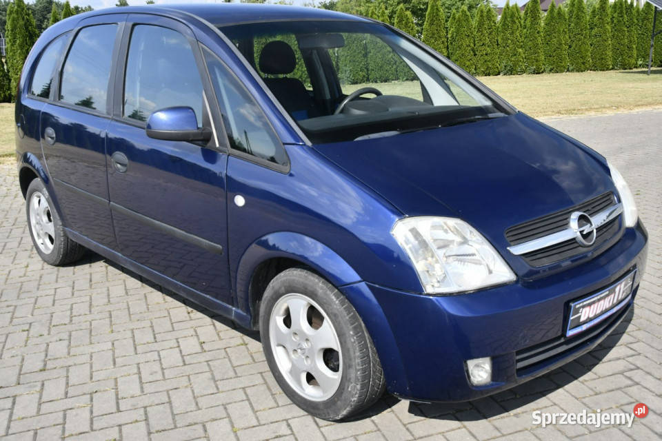 Opel Meriva 16b DUDKI11 łódzkie Kutno sprzedam
