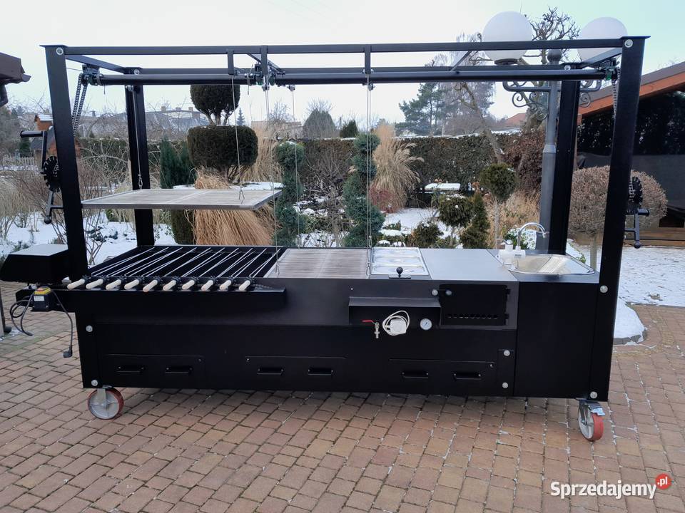 Gastronomiczny grill cateringowy węglowy Damasławek