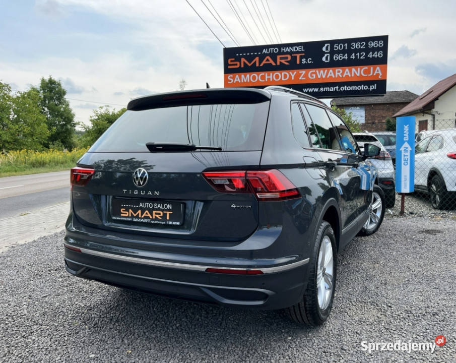 Volkswagen Tiguan AutomatManetki 4x4 Kamera kurtyny powietrzne Rydułtowy
