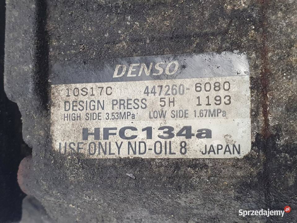 SPRĘŻARKA KLIMATYZACJI Honda Accord VII 22 ICTDI Chełm sprzedam