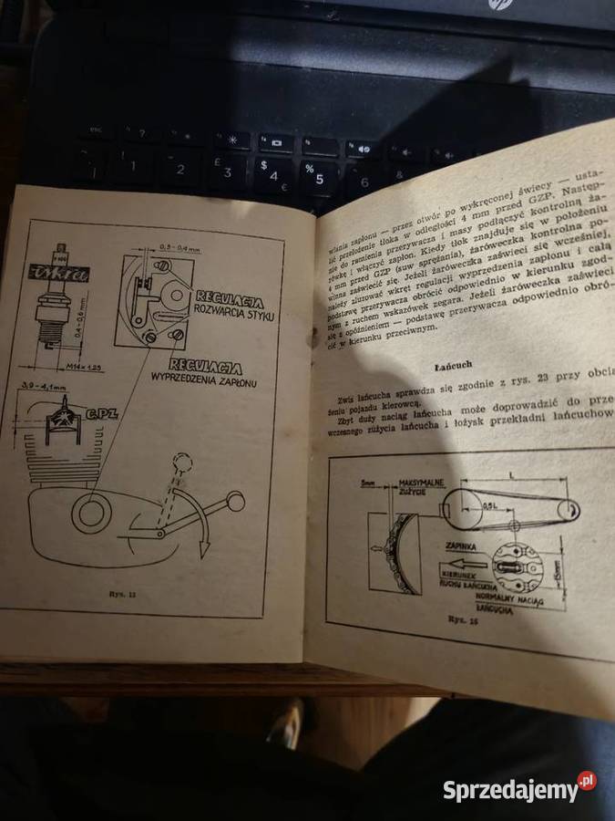 Instrukcja obsługi WSK 175 kupiony w polskim salonie