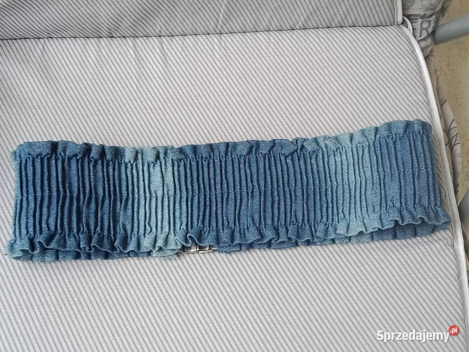 Pasek rozciągliwy z jeansu Paski