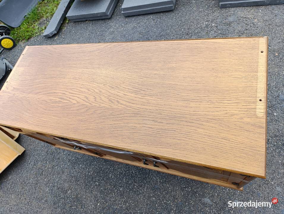 Kredens z nadstawą dąb OFM Olszyna