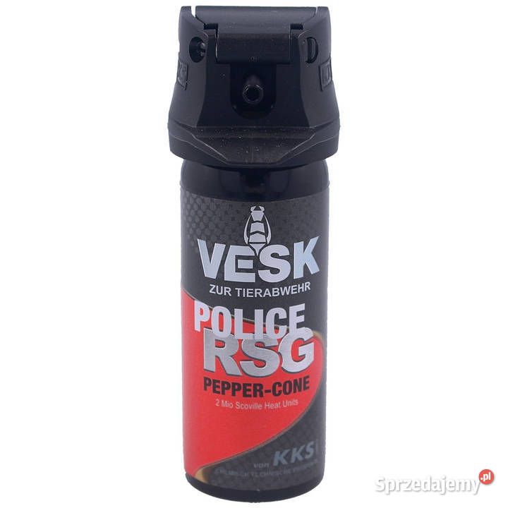 Gaz pieprzowy KKS VESK RSG Police 2mln SHU Cone Maciejowice