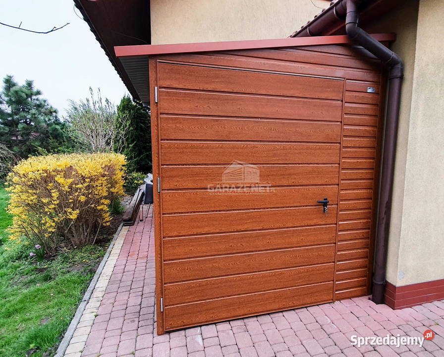 SCHOWEK DOMEK OGRODOWY 2m x 3m SPAD W LEWO DRZWI Łapanów