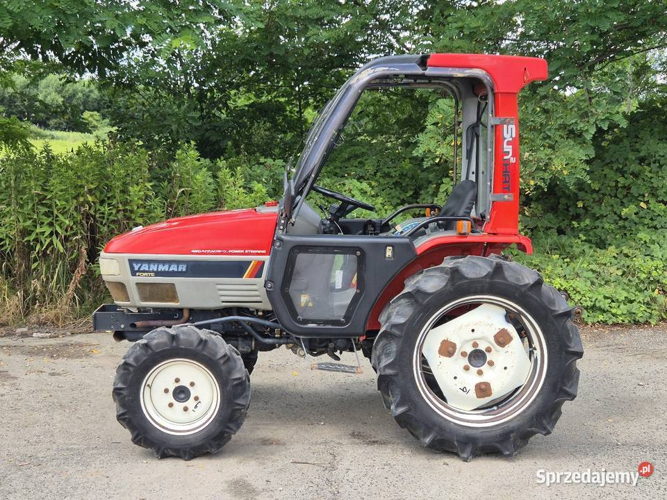 Traktorek YANMAR AF250D 25 44 Glebogryzarka Yanmar Małuszyn