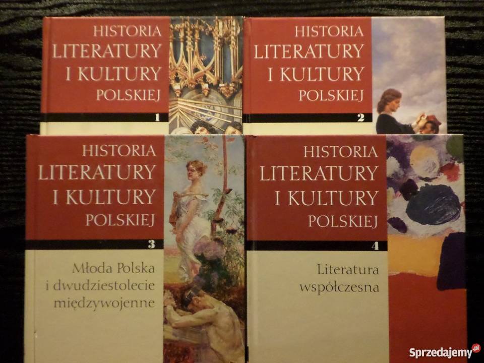 Historia literatury i kultury polskiej 4 tomy fa Goleniów