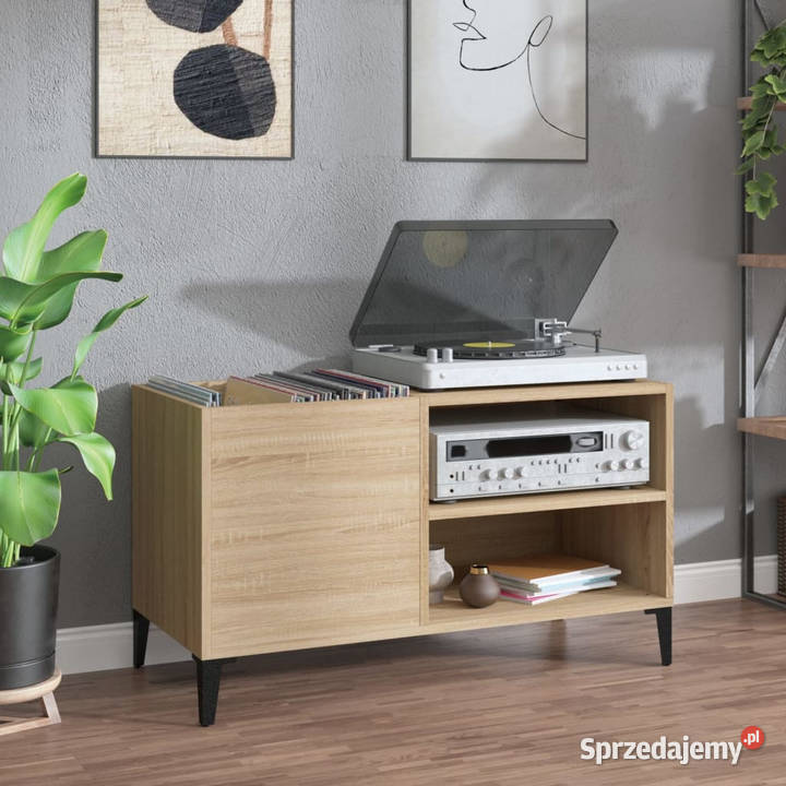 Szafka na płyty dąb sonoma 845x38x48 WM831952 Warszawa
