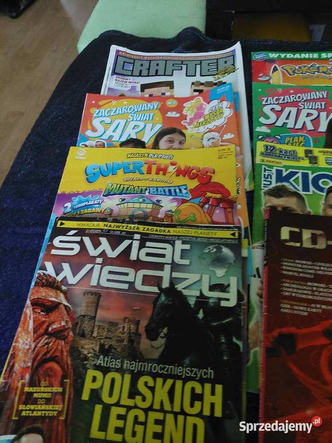 Gazetkiczasopisma edukacyjne dzieci Piotrków Trybunalski sprzedam