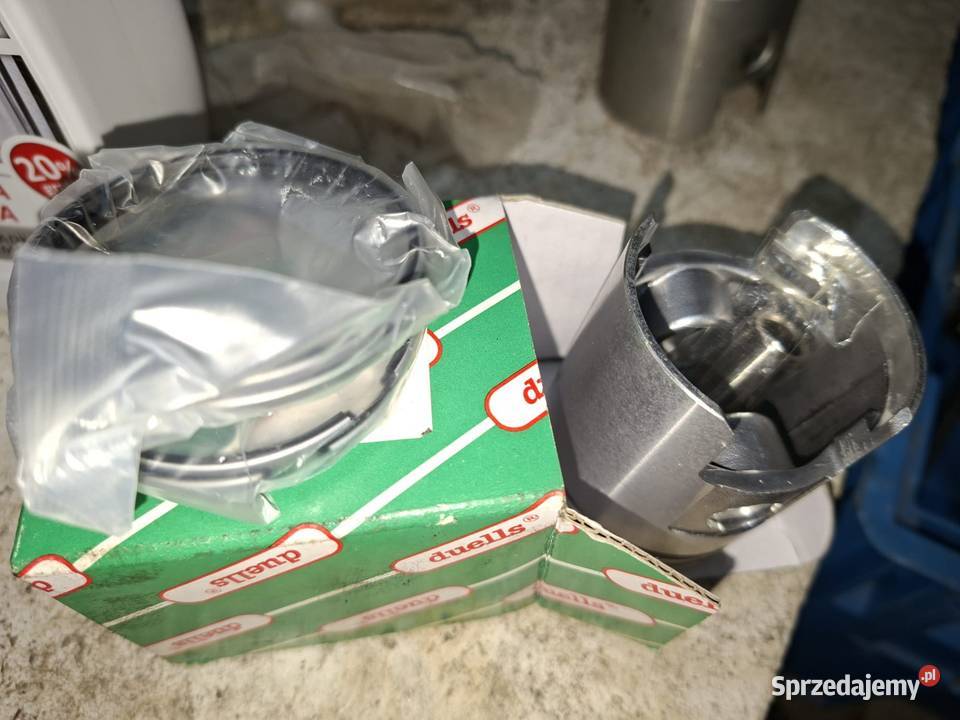 Nowy tłok WSK 125 plus 2 pierścienie Dulles Koszalin