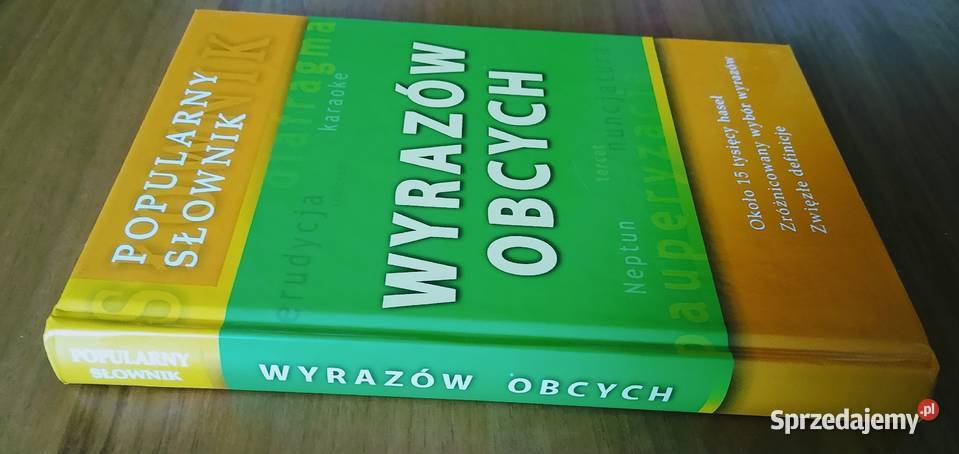 Popularny słownik wyrazów obcych Leszek Bogdan Gdańsk