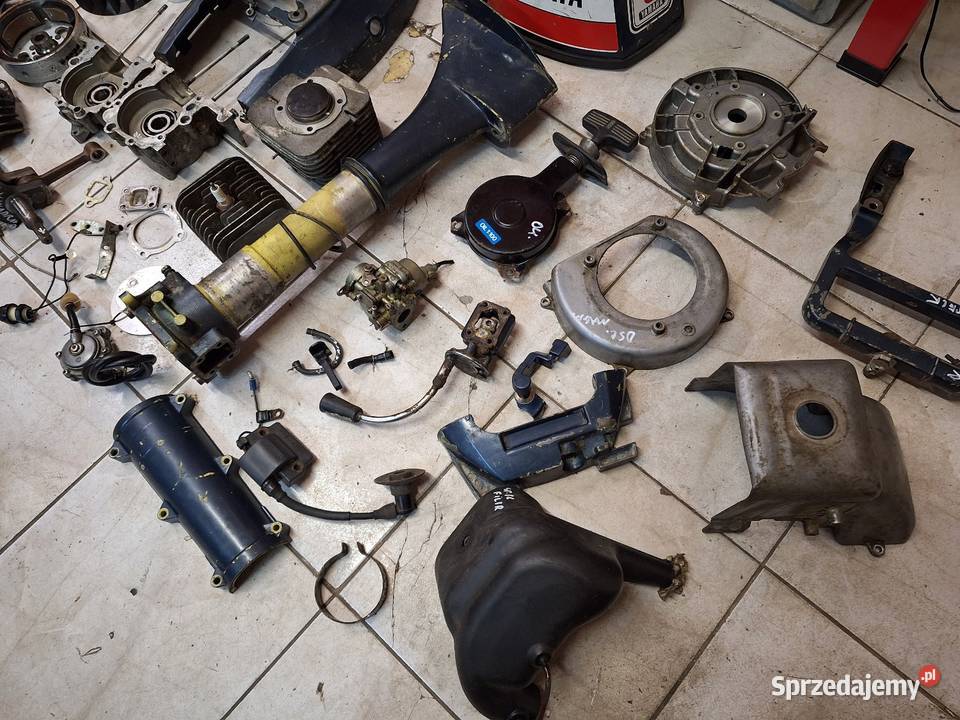 Yamaha 5 5BS silnik zaburtowy części czapa wał Jelenia Góra