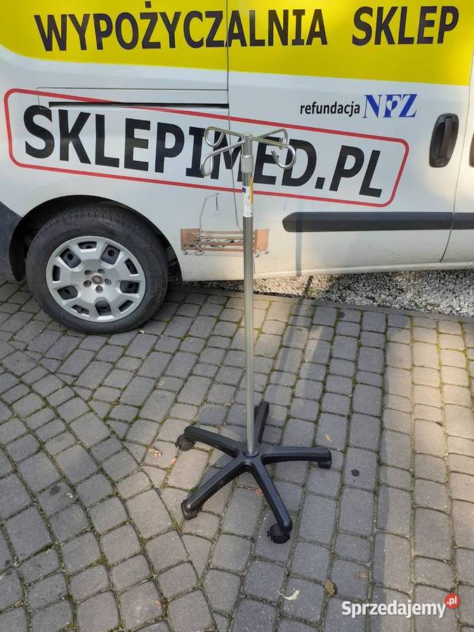 Stojak na kroplowki Wynajem Warszawa Tanio Sprzęt medyczny sprzedam