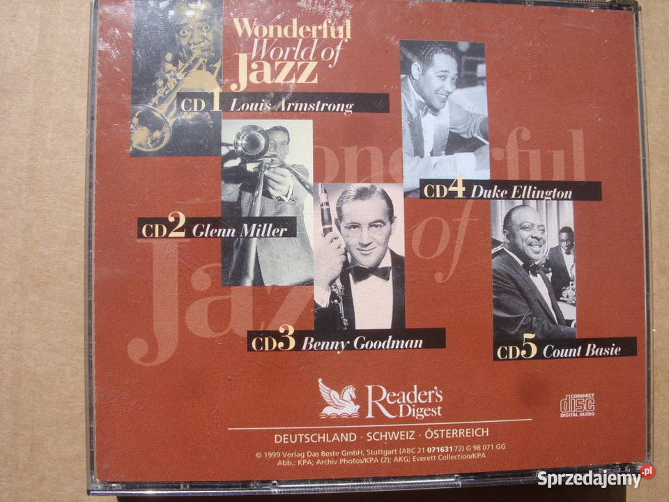 Płyty CD Jazz LOUIS ARMSTRONG 5 CD WORLD OF