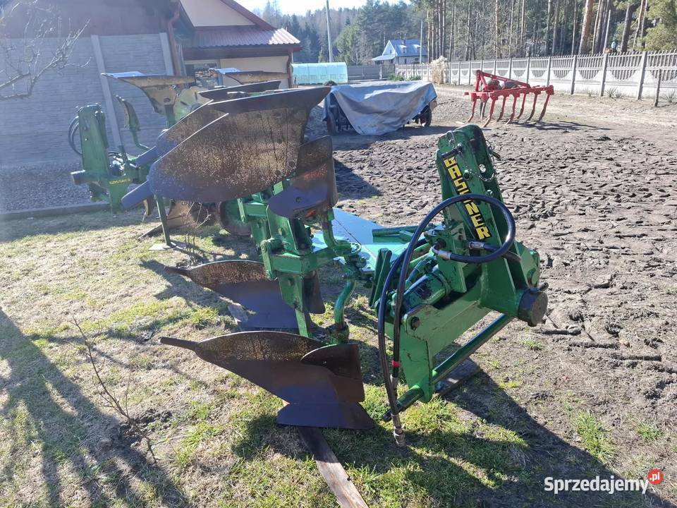 Pług Gassner 2 obrotowy obracany hydraulicznie 2 nieuszkodzony Daleszyce