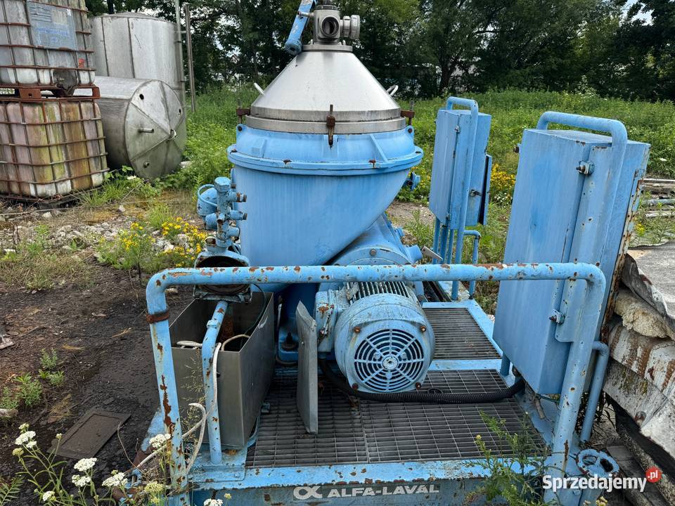Wirówka separator Alfa Laval do soków wina mazowieckie