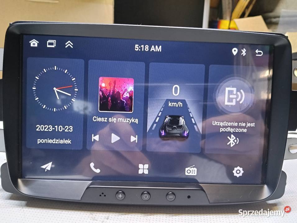 Radio 8 2DIN Android Dacia Renault GPS Nawigacje GPS