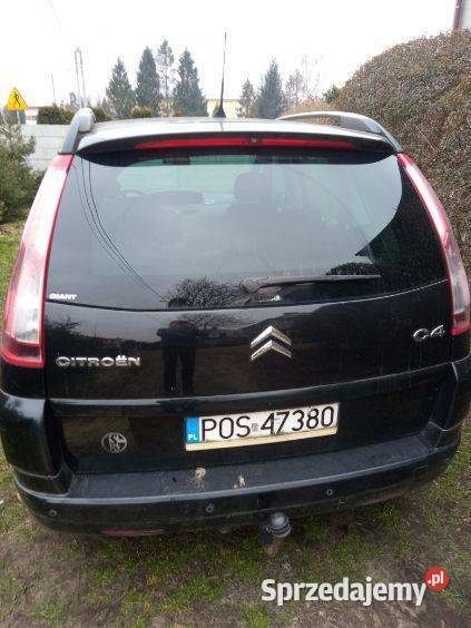 Citroen C4 Picasso Czarnylas