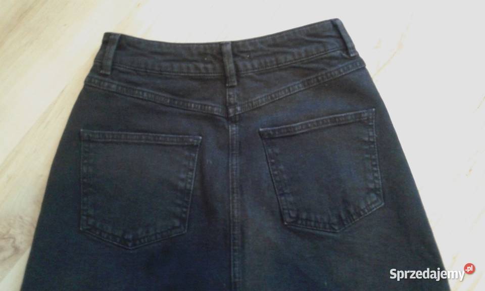 TWINTIP Spódnica mini black denim S Dręszew