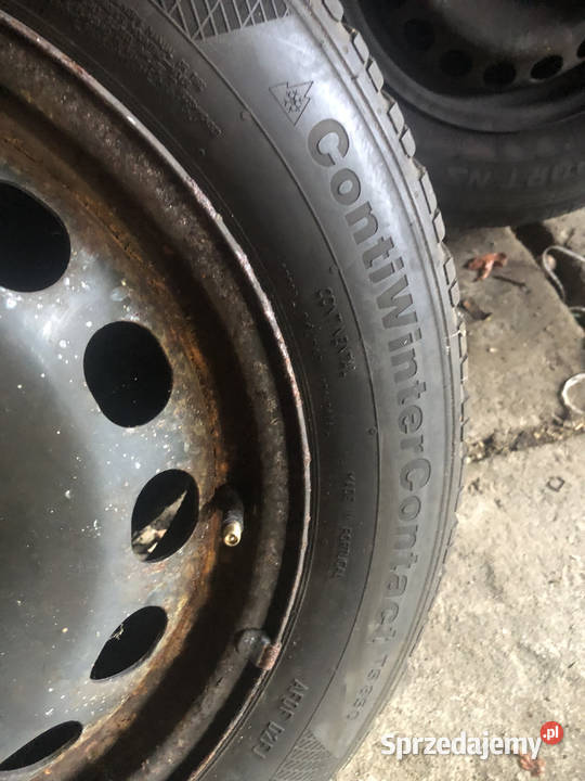 Koła komplet felga stalowa opona Continental TS Wrzosowa