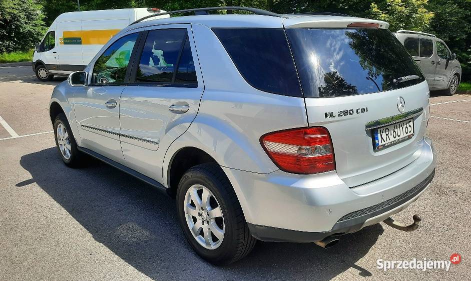 MercedesBenz ML W164 280CDi 4MATIC Skóra 118tkm automatyczna małopolskie Jaśkowice