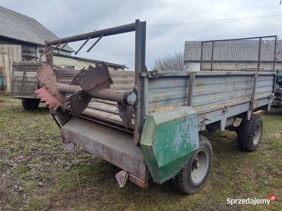 rozrzutnik obornika 45 ton polski w oryginale Rozrzutniki obornika lubelskie sprzedam